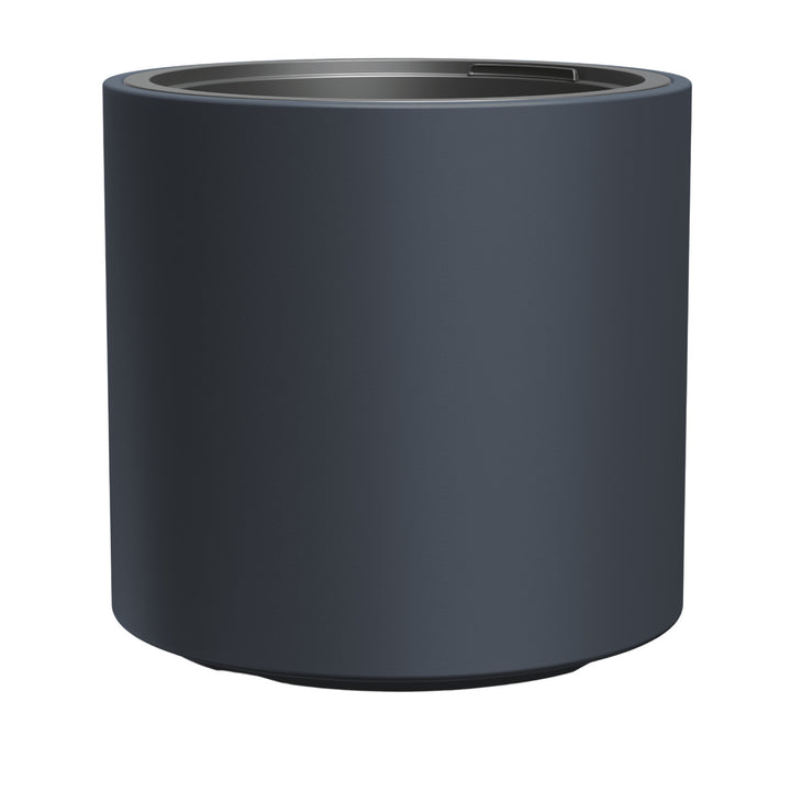 HEOS pot de fleurs résistant au gel - anthracite, avec insert, capacité 31 L, DBHER470, 4 pièces
