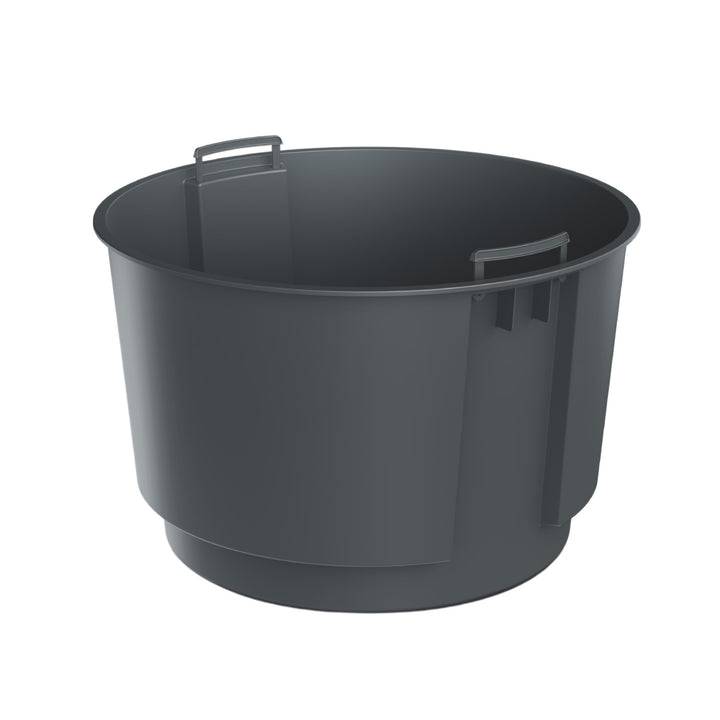 HEOS pot de fleurs résistant au gel - anthracite, avec insert, capacité 31 L, DBHER470, 4 pièces