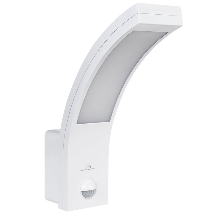 Lampe LED à détecteur de mouvement Maclean, détecteur de mouvement PIR, blanc, 10W, IP54, 750lm, blanc neutre (4000K) MCE244 W