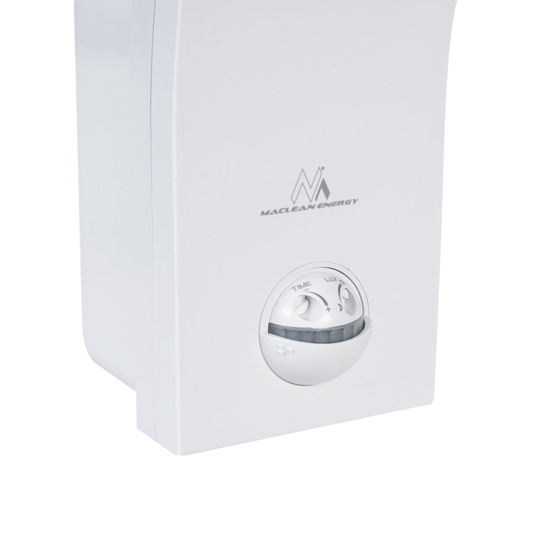 Lampe LED à détecteur de mouvement Maclean, détecteur de mouvement PIR, blanc, 10W, IP54, 750lm, blanc neutre (4000K) MCE244 W