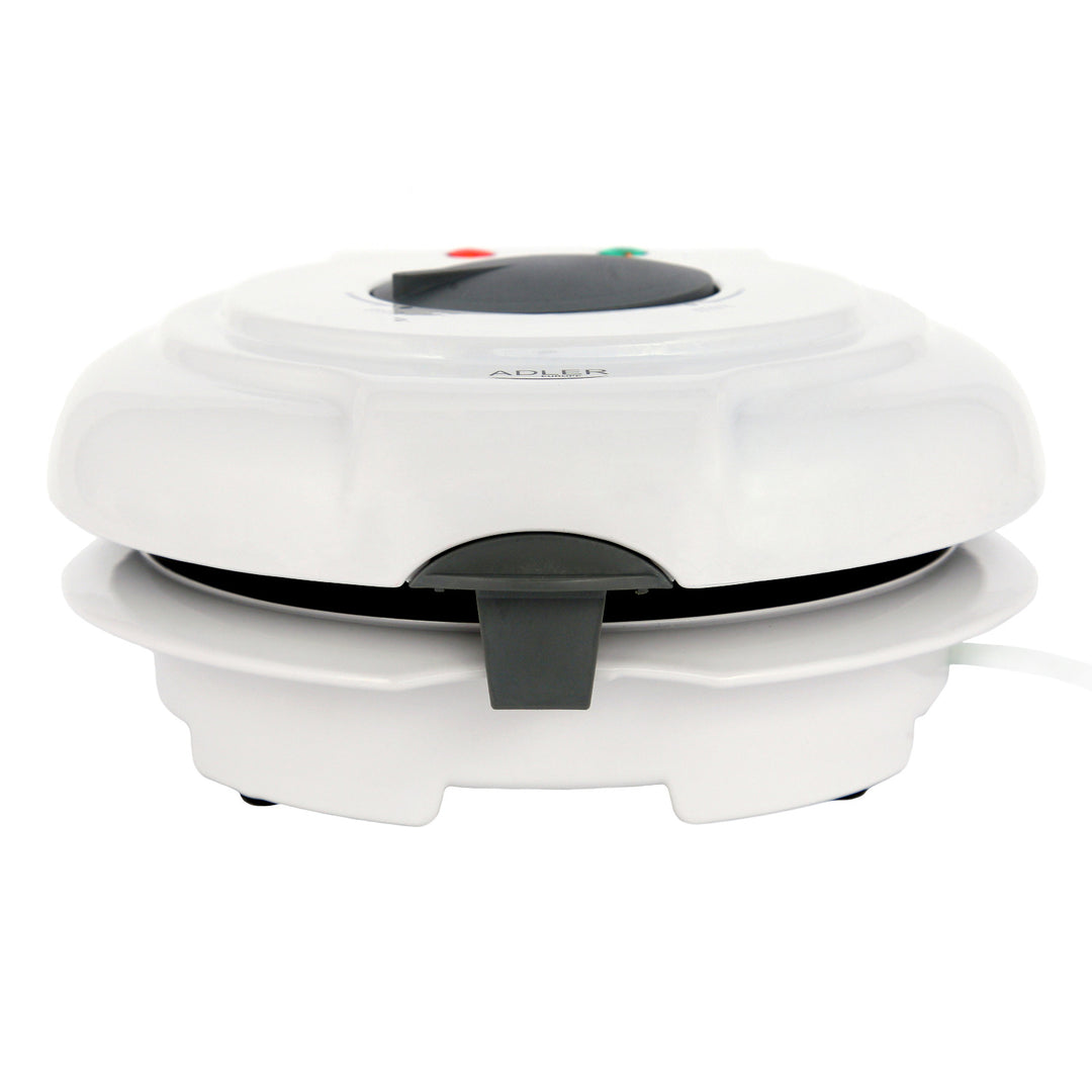 Appareil à gaufrettes Adler, température réglable en continu, 1500W, blanc, AD 3038