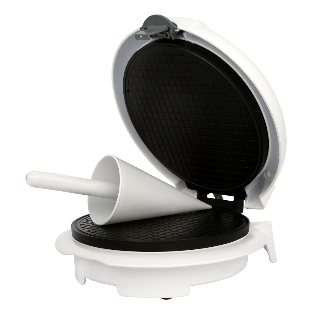 Appareil à gaufrettes Adler, température réglable en continu, 1500W, blanc, AD 3038