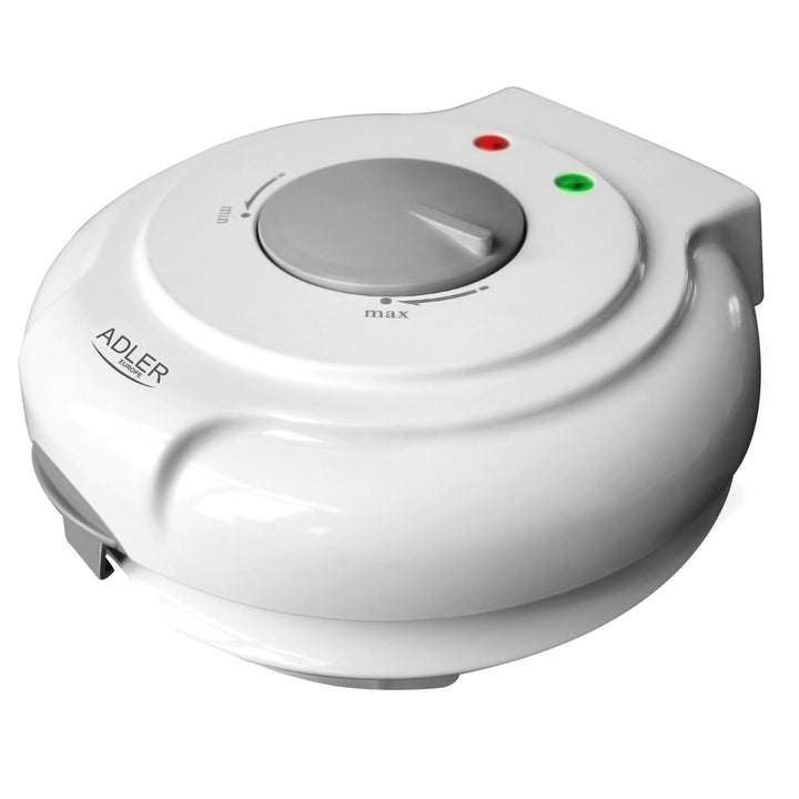 Appareil à gaufrettes Adler, température réglable en continu, 1500W, blanc, AD 3038