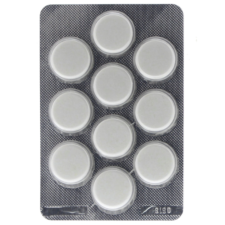 6 pastilles pour le détartrage des machines à café, etc. + 10 pastilles pour le nettoyage des machines à café