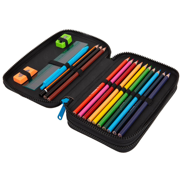 CoolPack Jumper 2 Skate Night double trousse scolaire avec accessoires F066930