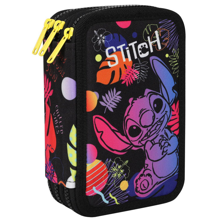 Trousse à crayons CoolPack à trois compartiments avec accessoires JUMPER 3 STITCH