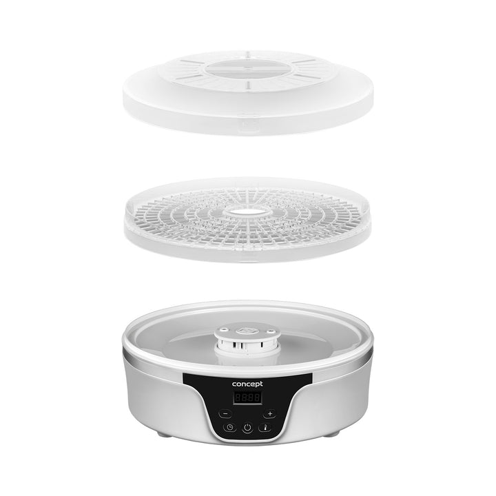 Séchoir pour champignons, fruits et herbes Concept, 380W, 7 tamis, commande numérique, SO2090