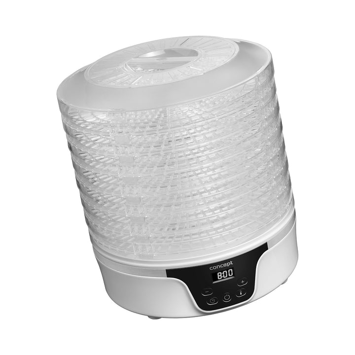 Séchoir pour champignons, fruits et herbes Concept, 380W, 7 tamis, commande numérique, SO2090