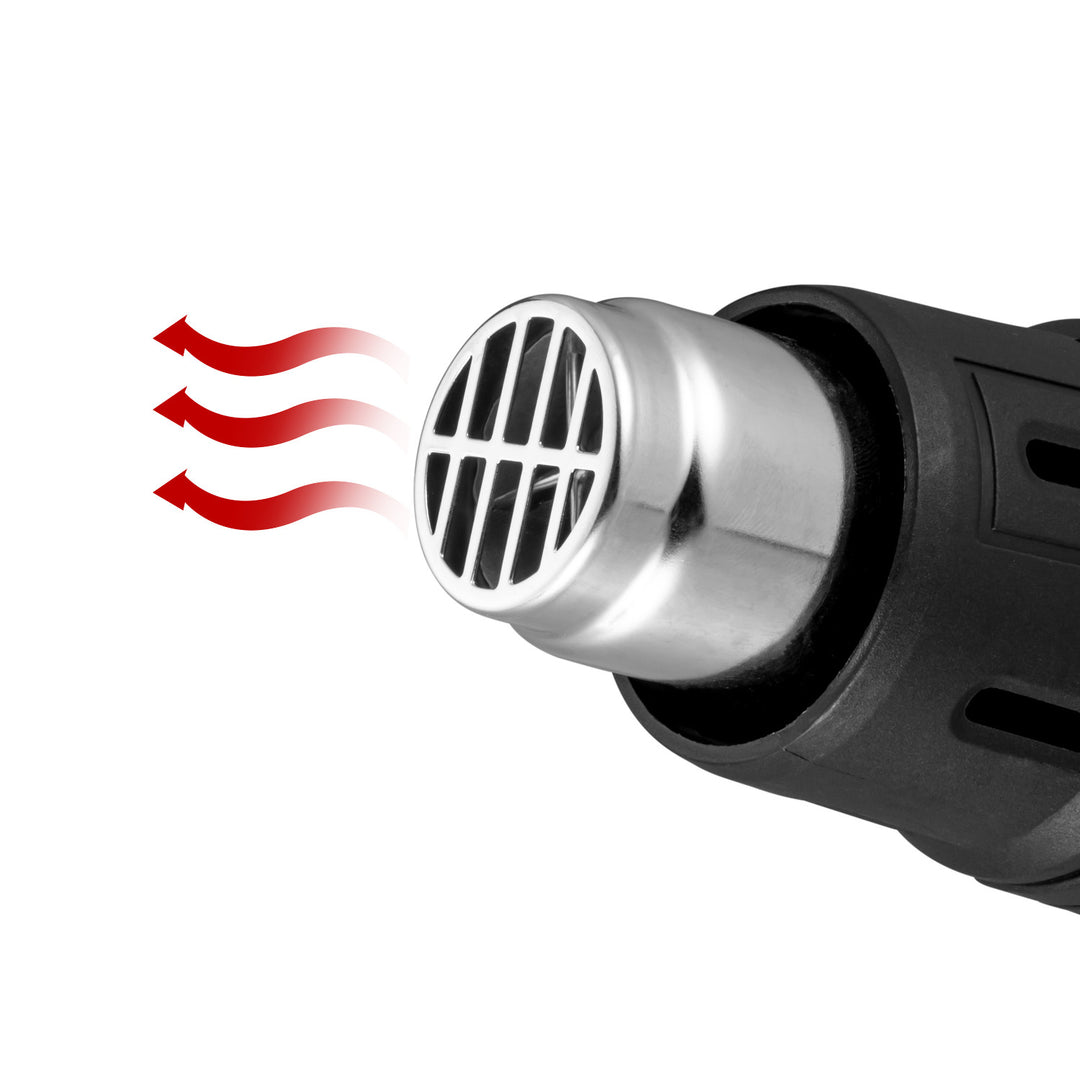 Pistolet thermique Blaupunkt, 2000W, contrôle de la soufflerie, plage 350-600°C, HG2010