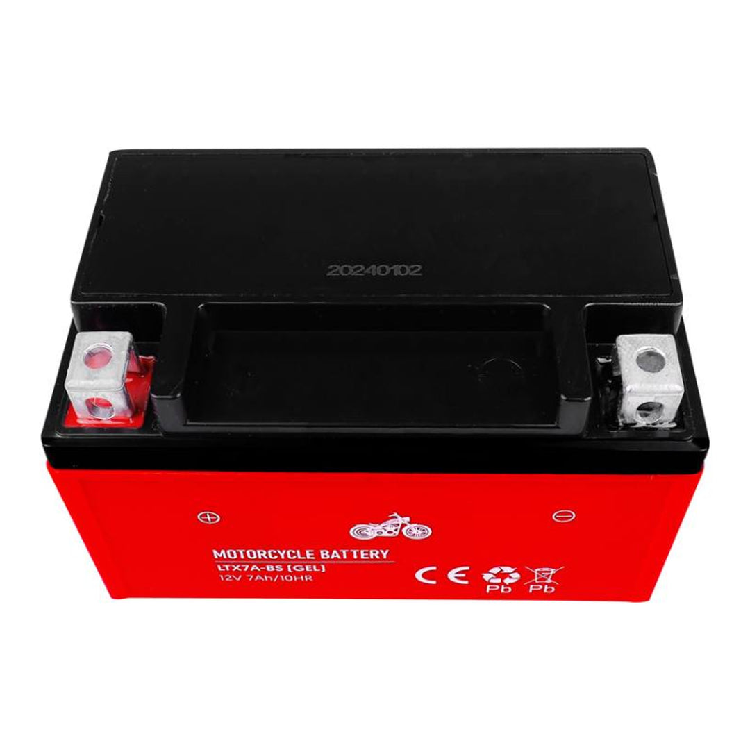 Batterie gel Lamex, moto, 12V, 7Ah, LTX7A-BS