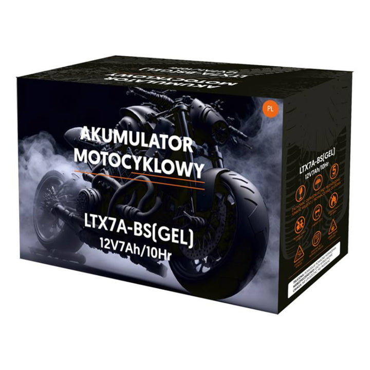 Batterie gel Lamex, moto, 12V, 7Ah, LTX7A-BS