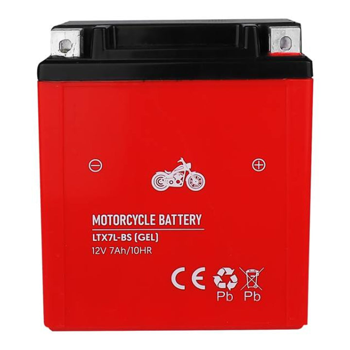 Batterie gel Lamex, Moto, 12V, 7Ah, LTX7L-BS