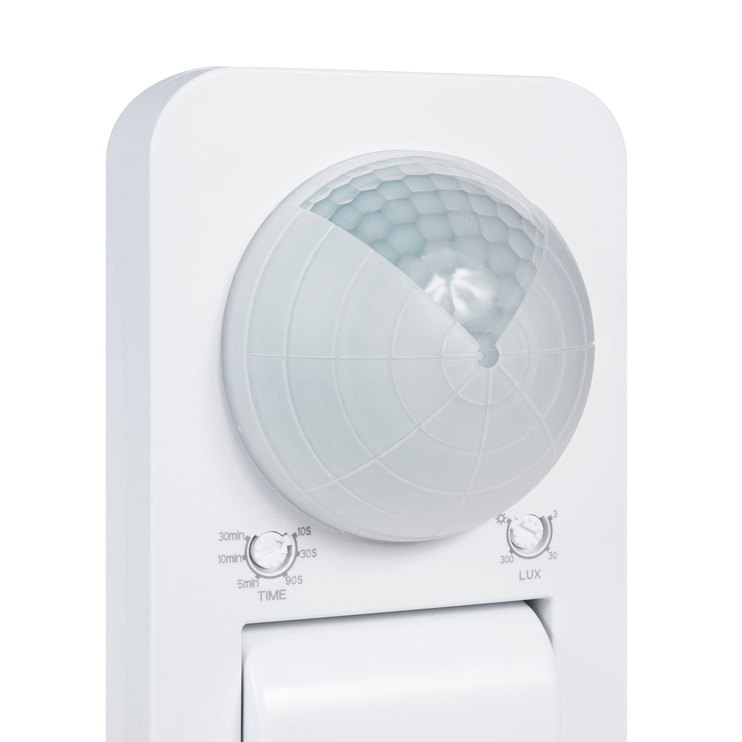Détecteur de mouvement Maclean PIR, infrarouge, IP65, max 2000W, MCE243, 2 pièces