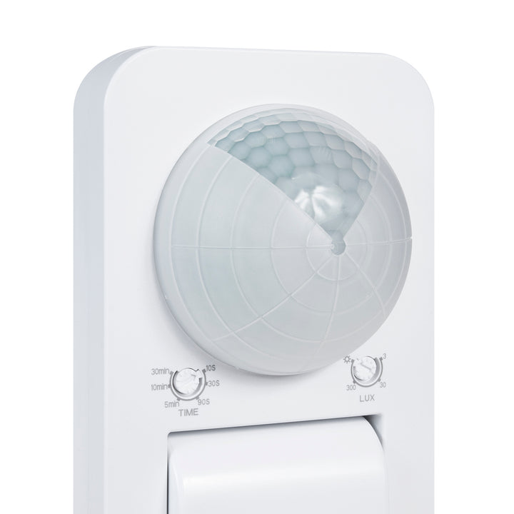 Détecteur de mouvement Maclean PIR, infrarouge, IP65, max 2000W, MCE243, 2 pièces