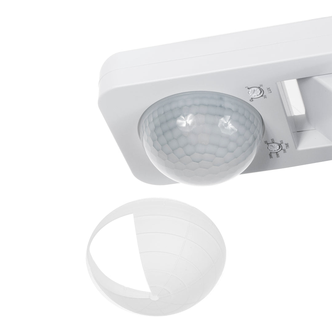 Détecteur de mouvement Maclean PIR, infrarouge, IP65, max 2000W, MCE243, 2 pièces