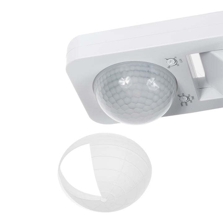 Détecteur de mouvement Maclean PIR, infrarouge, IP65, max 2000W, MCE243, 2 pièces