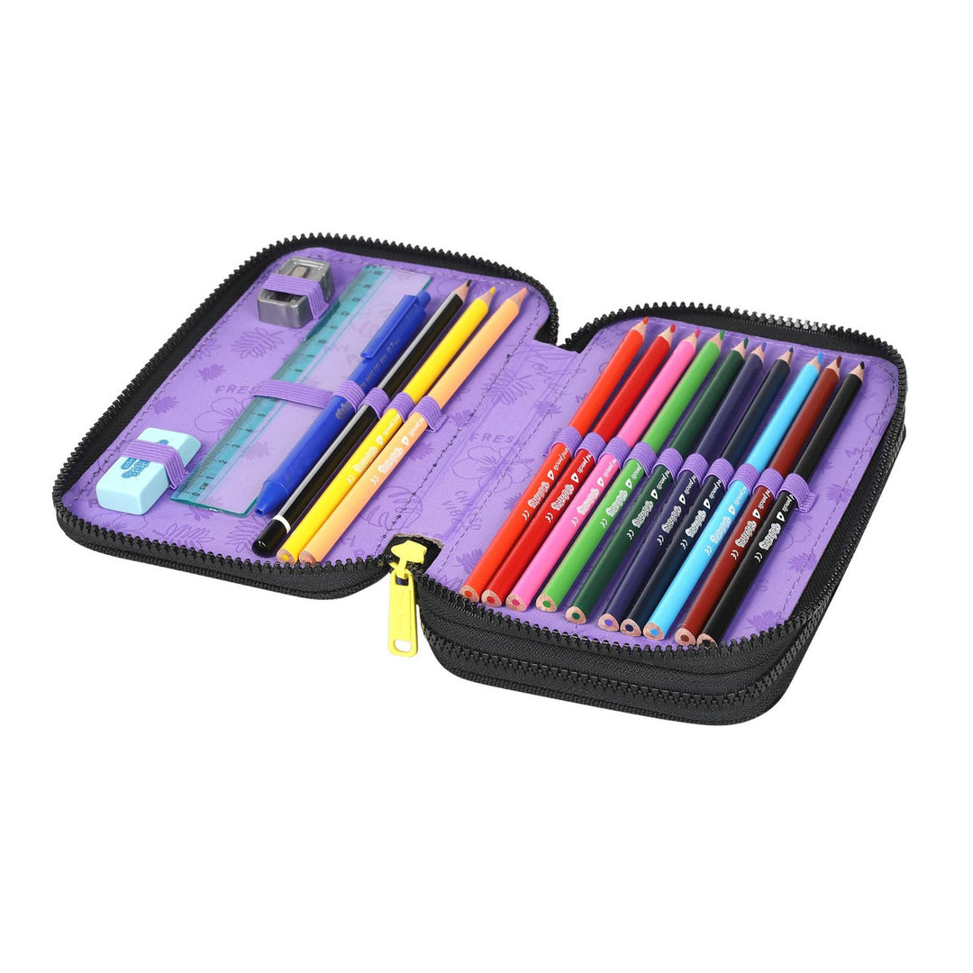 19 L Coolpack Jerry DISNEY STITCH sac à dos scolaire noir + trousse Coolpack, deux compartiments, équipée, Stitch, Jumper 2
