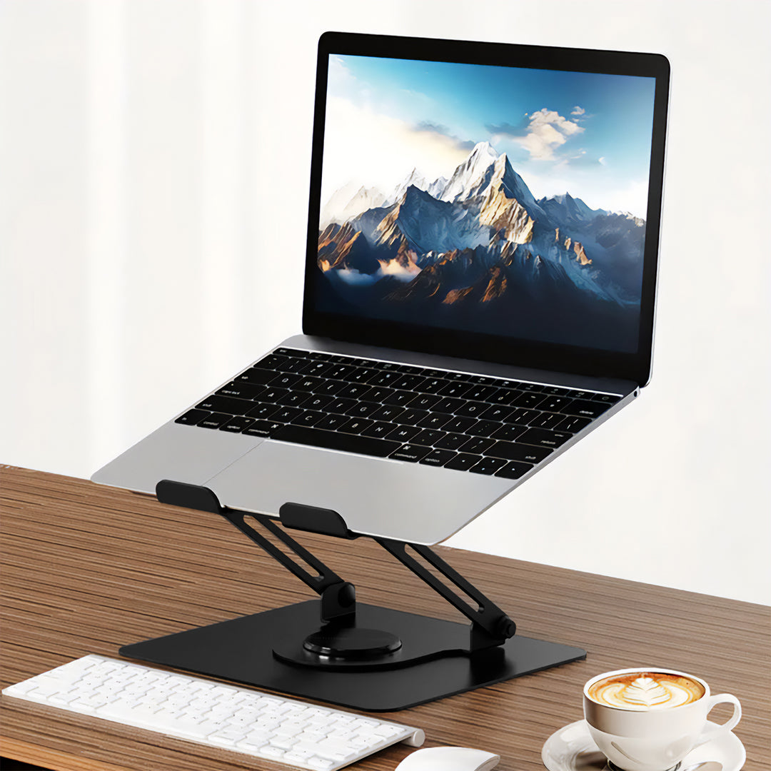 Support réglable, pivotant, ergonomique pour ordinateur portable 10-17, Media-Tech MT2662