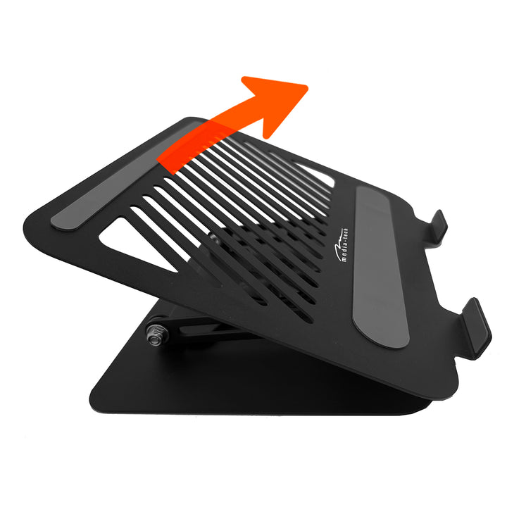 Support réglable, pivotant, ergonomique pour ordinateur portable 10-17, Media-Tech MT2662