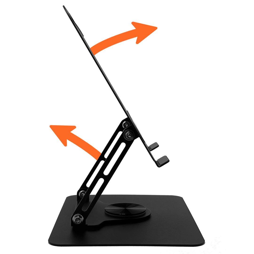 Support réglable, pivotant, ergonomique pour ordinateur portable 10-17, Media-Tech MT2662