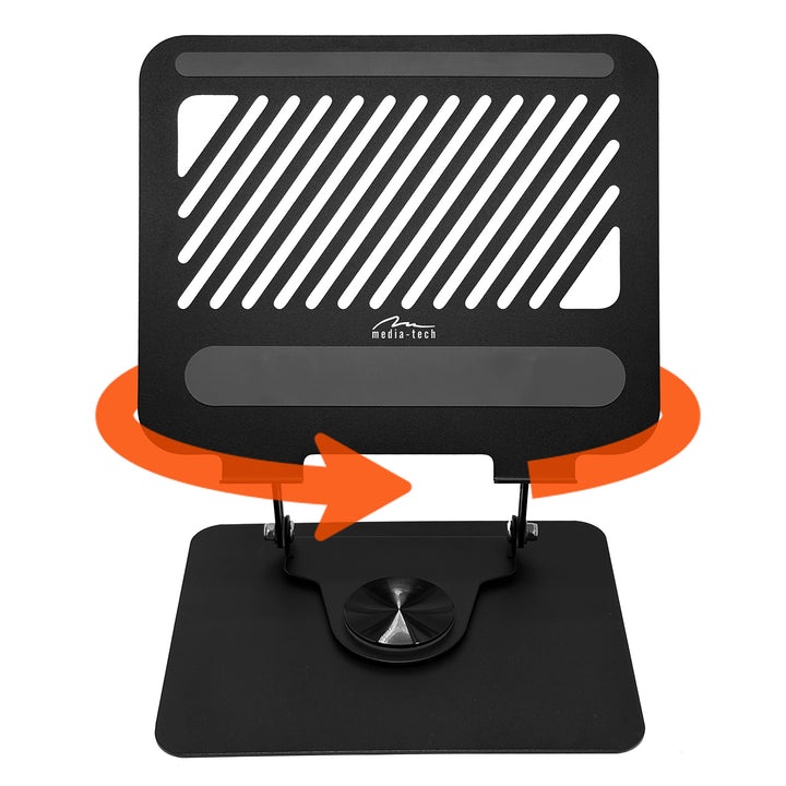 Support réglable, pivotant, ergonomique pour ordinateur portable 10-17, Media-Tech MT2662
