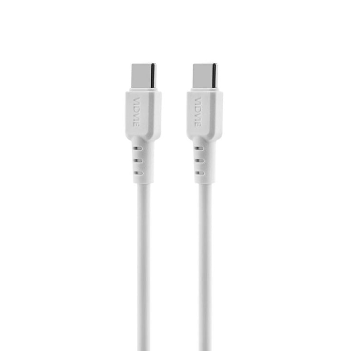 Chargeur secteur VIDVIE, 3A, 65W, 2x USB-C, 1x USB, câble USB-C/USB-C, PLE262
