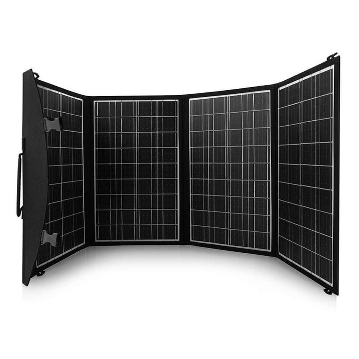 Panneau solaire, chargeur, 60W, 2 ports USB, noir et orange, A06
