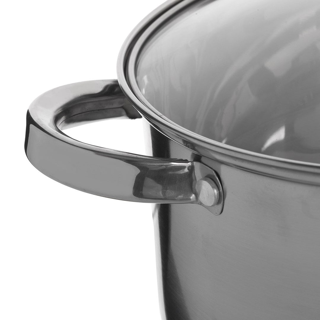 Batterie de cuisine 9 pièces Maestro 1,5L, 2L, 3L, 5L, acier inoxydable, lavable au lave-vaisselle, convient à tous les types de cuisinières, plaque chauffante, MR-2021