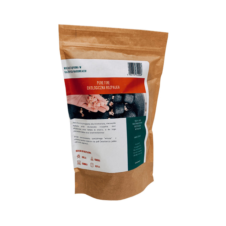 Woodson bois d'allumage biologique pour barbecue, poils de bois, 250g, Pure Fire