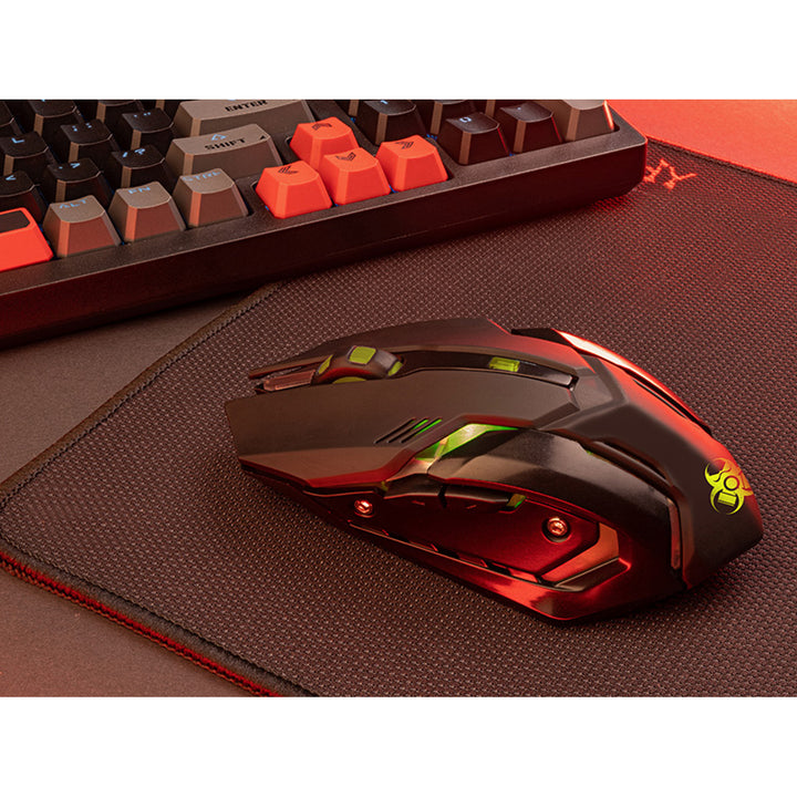 Souris de jeu Tracer, sans fil, batterie 500mAh, 3200 DPI, Gamezone Rocky RF Nano