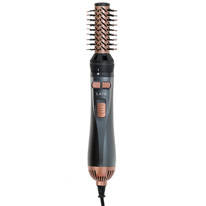 LAFE roterende krultang/föhn, 2 snelheden, 3 warmtestanden, ionisatie, 1200W, strakke en glanzende stijl