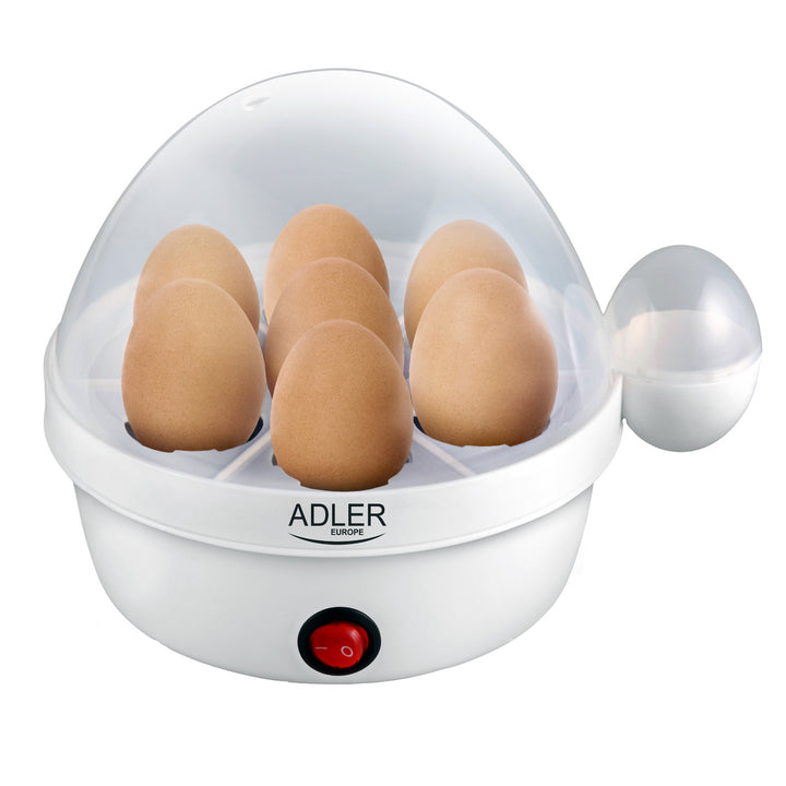 Adler Automatische eierkoker, voor 7 eieren, 450W, wit, AD 4459