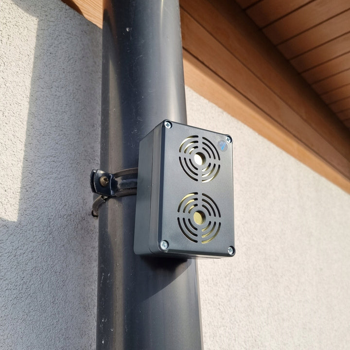 Viano knaagdierverjager voor marters, ratten en muizen, op batterijen, IP65, bereik tot 200 m, OB-02