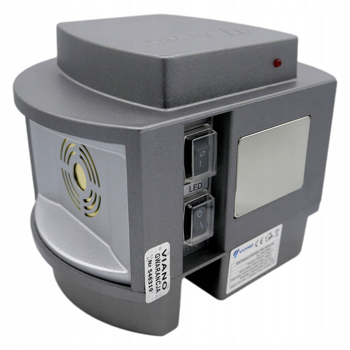 Draadloze Viano-afweer tegen knaagdieren en muizenmarters, IP44, 4Ah Li-ion oplaadbare batterij, LED-modus, Trio