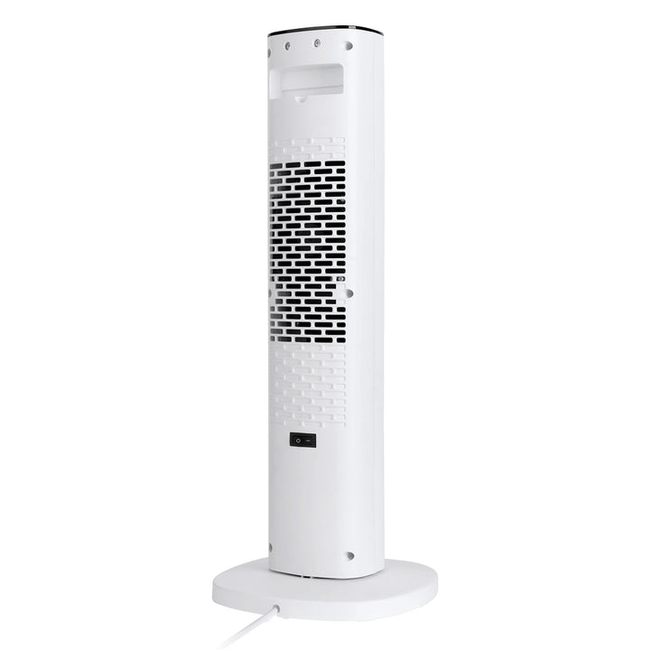 Colonne chauffante Teesa, avec fonction imitation cheminée, trois modes de fonctionnement, deux niveaux de chauffage, télécommande, TSA8052