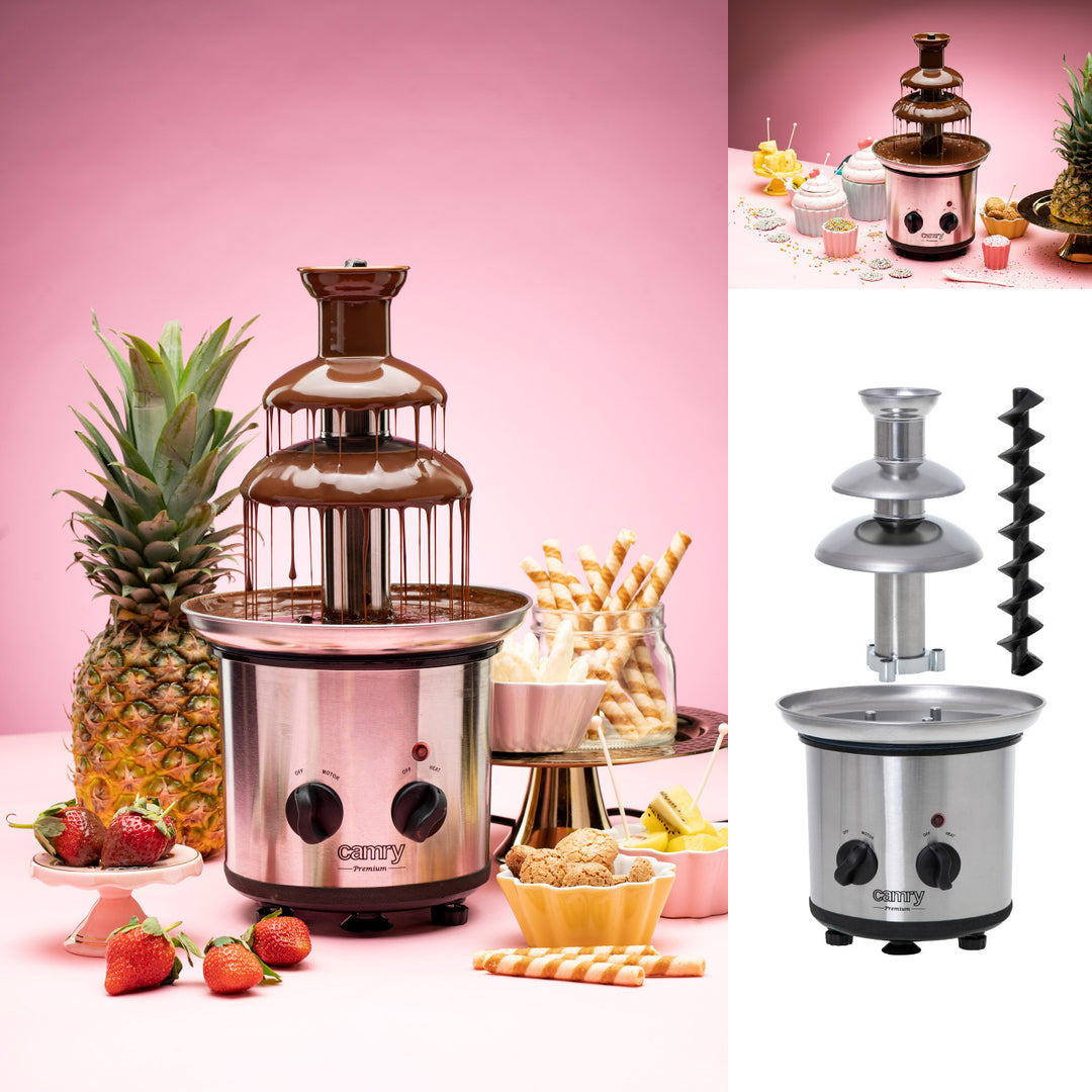 Fontaine à chocolat Camry, capacité 650ml, puissance 320W, CR 4488