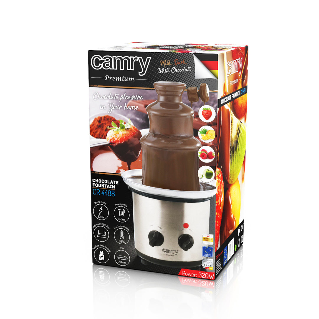 Fontaine à chocolat Camry, capacité 650ml, puissance 320W, CR 4488