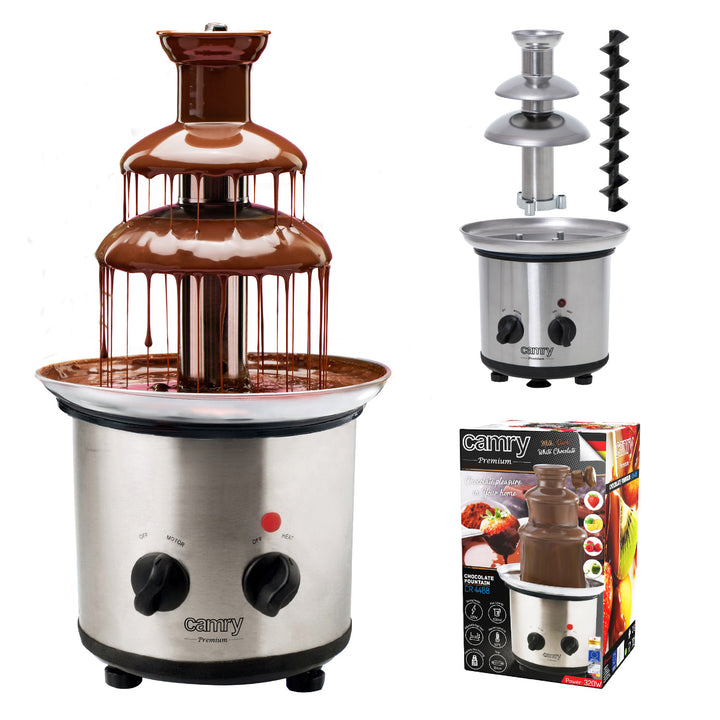 Fontaine à chocolat Camry, capacité 650ml, puissance 320W, CR 4488