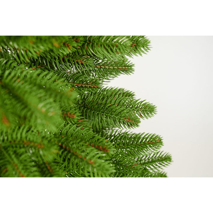 Arbre de Noël artificiel, épicéa colonnaire, branches PE, hauteur 210 cm