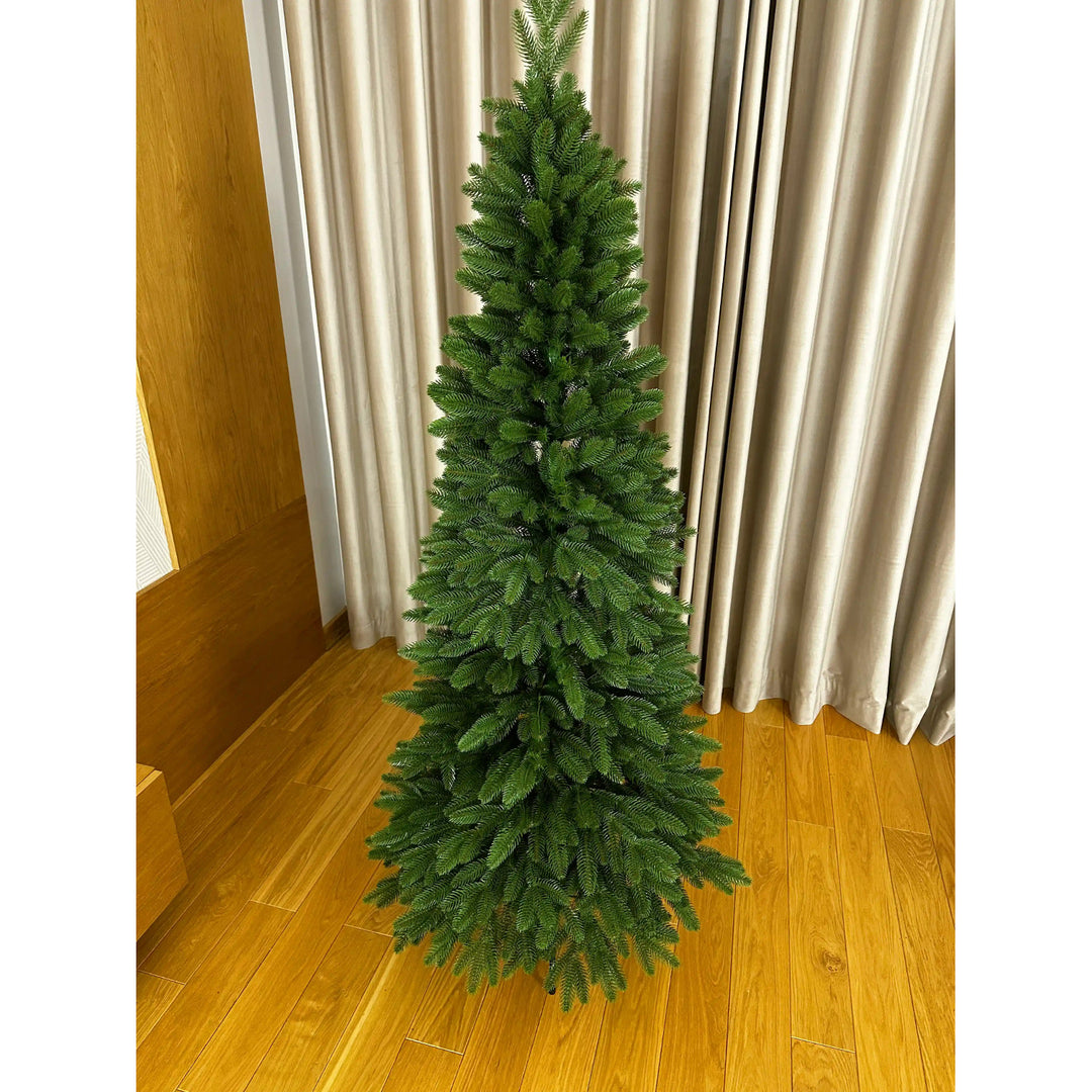 Arbre de Noël artificiel, épicéa colonnaire, branches PE, hauteur 180 cm