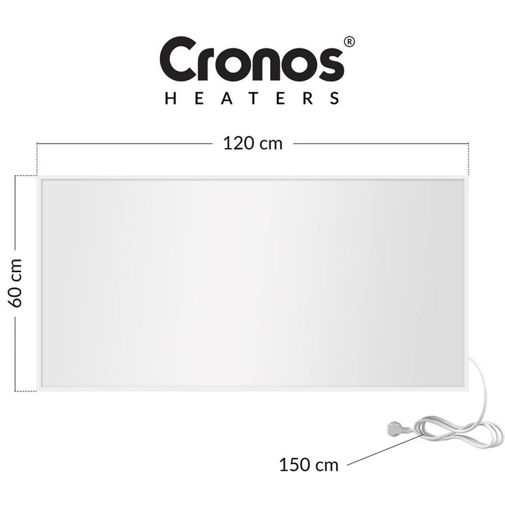 Chauffage infrarouge Cronos 1000W chauffage radiant