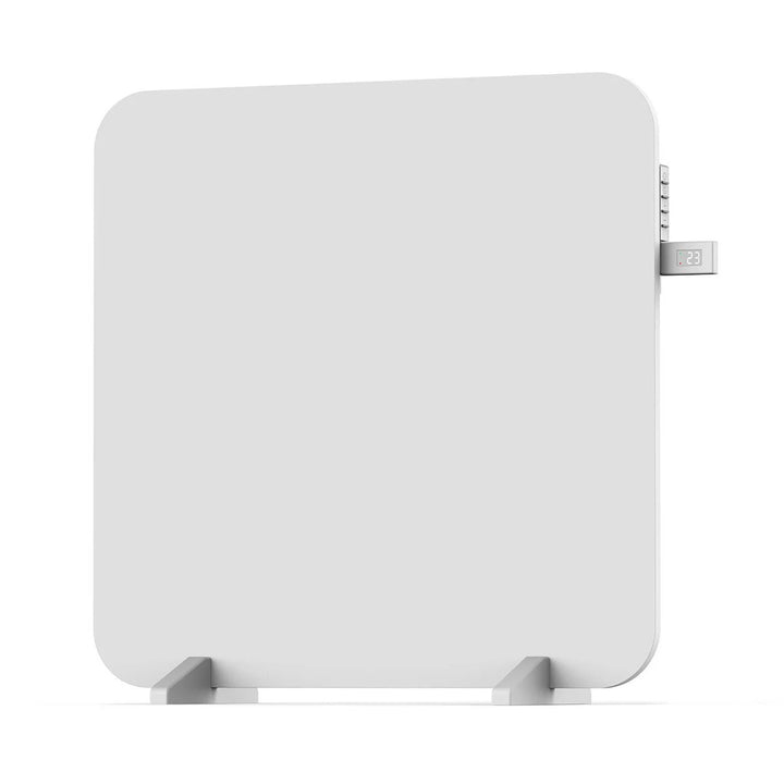 Chauffage infrarouge Cronos, 450W, avec thermostat et télécommande, réglable de 10°C à 50°C, faible perte d'énergie, Titanium CR-500