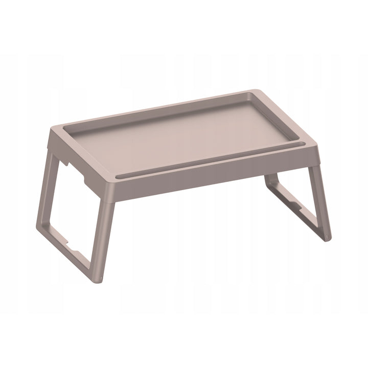 Table pliante Practic, portable, pour lit de jardin, plateau de petit déjeuner, couleur cappuccino, 56120722