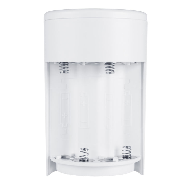 Distributeur automatique Promedix, récipient pour savons liquides, désinfectants liquides, 300ml, blanc, PR-540 W + 4 piles Varta Industrial AA