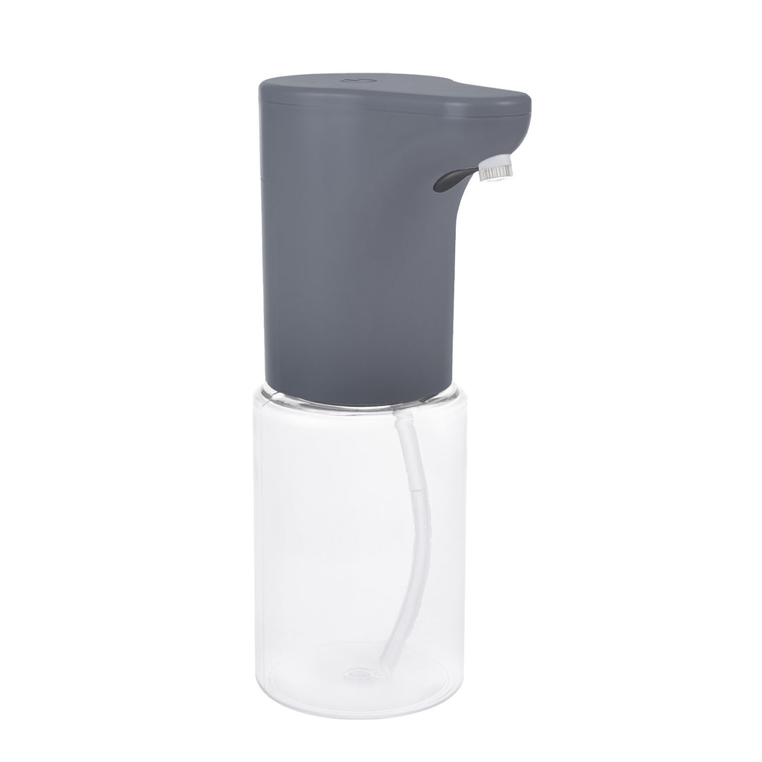 Distributeur automatique Promedix, récipient pour savons liquides, désinfectants liquides, 300ml, gris, PR-540 GR + 4 piles Varta Industrial AA