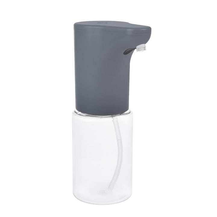 Distributeur automatique Promedix, récipient pour savons liquides, désinfectants liquides, 300ml, gris, PR-540 GR + 4 piles Varta Industrial AA