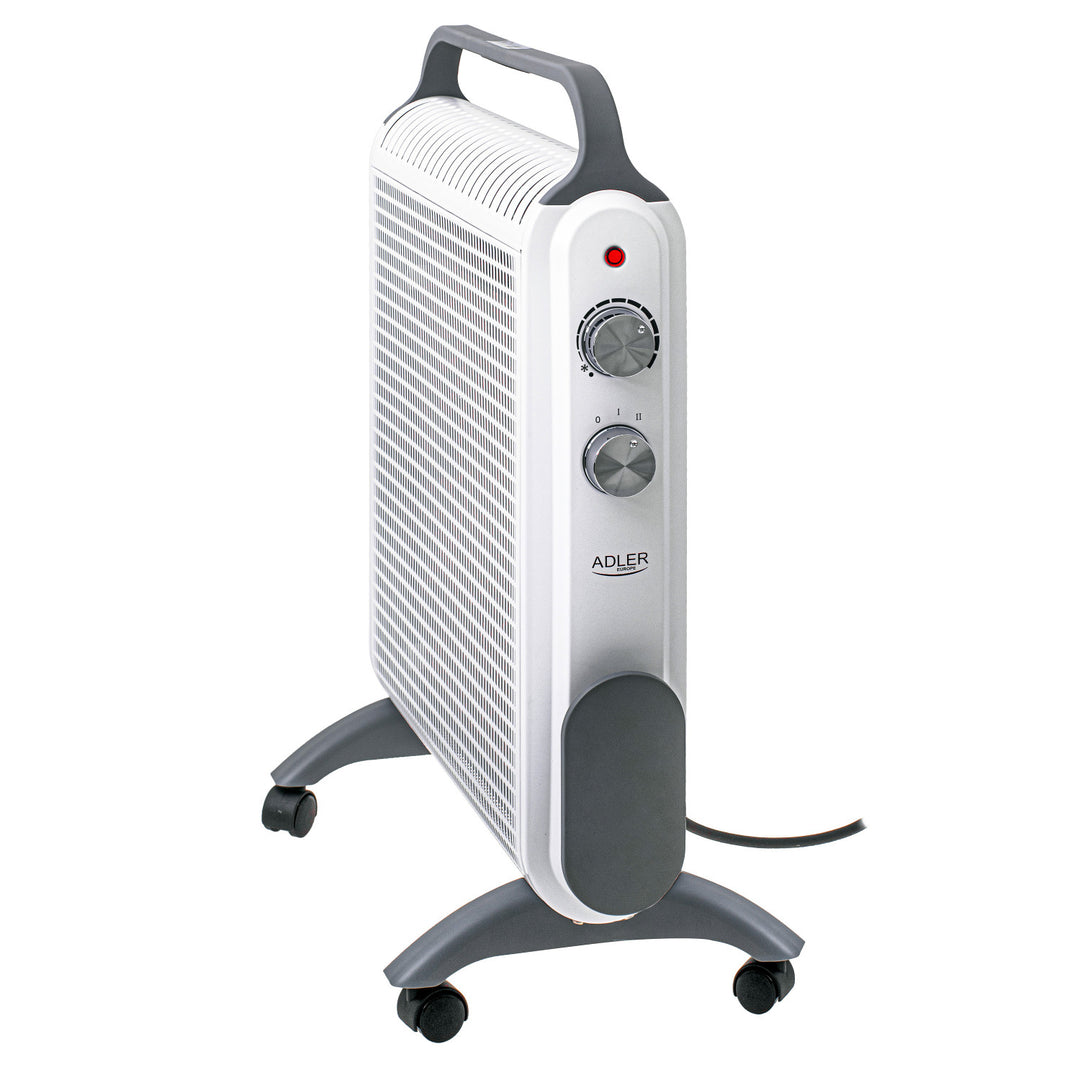Convecteur de chauffage, sur roulettes, 2 niveaux de puissance, max 2000W, thermostat, AD 7750