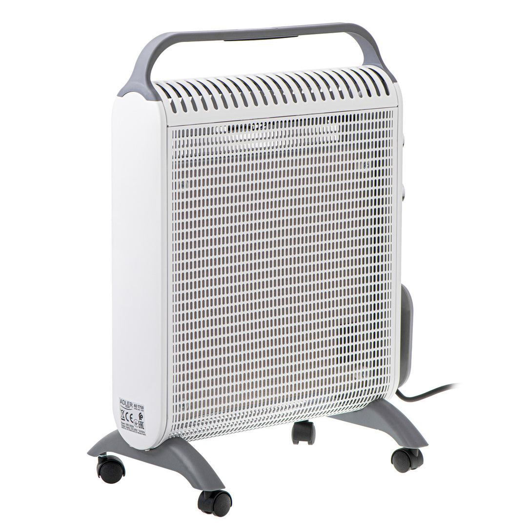 Convecteur de chauffage, sur roulettes, 2 niveaux de puissance, max 2000W, thermostat, AD 7750