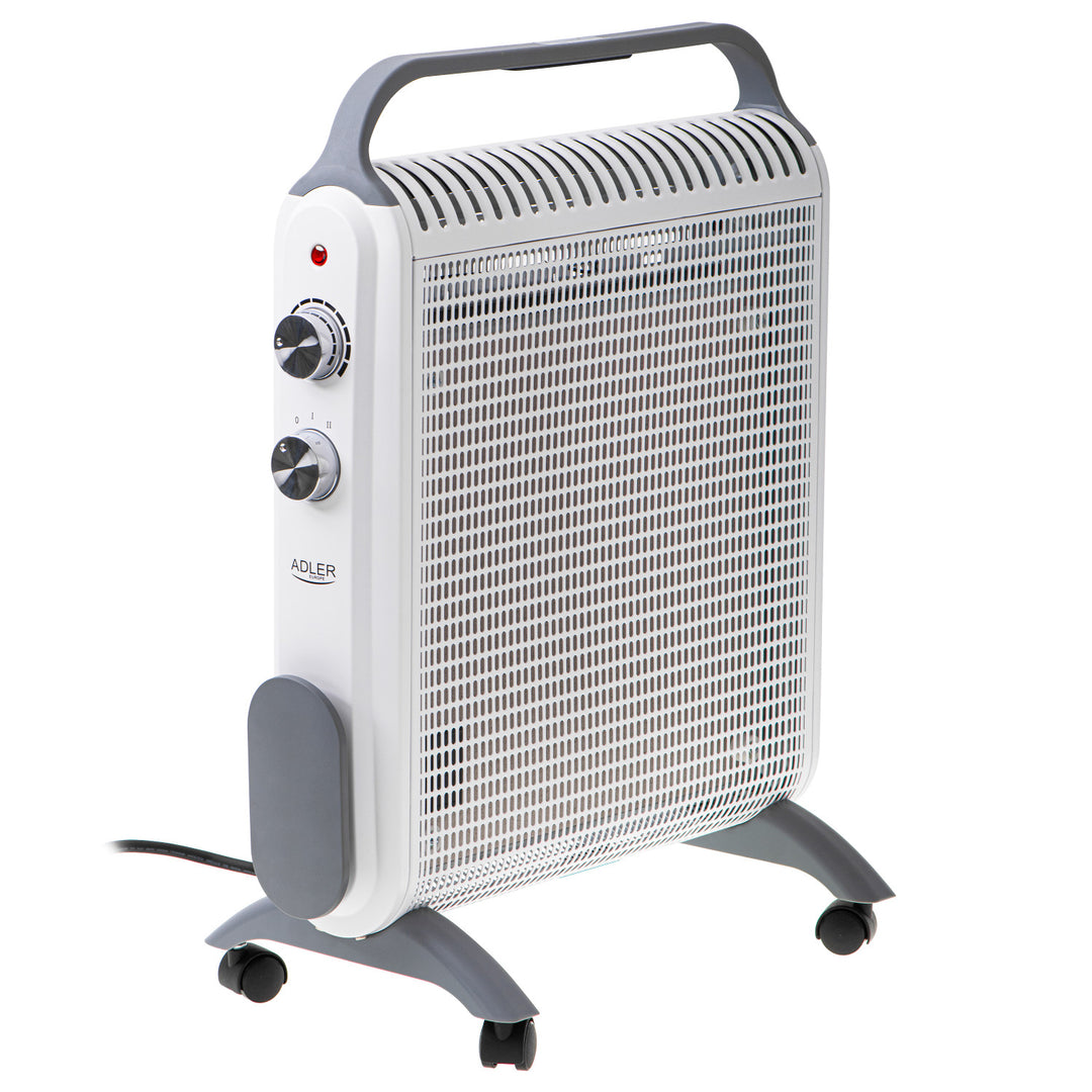 Convecteur de chauffage, sur roulettes, 2 niveaux de puissance, max 2000W, thermostat, AD 7750