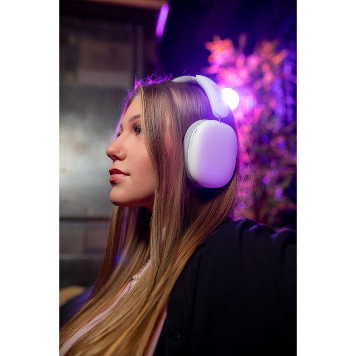 Casque intra-auriculaire sans fil Concept SoundJoy, jusqu'à 70 heures d'autonomie, Bluetooth 5.4, charge rapide, annulation active du bruit jusqu'à 33 dB, blanc, HS4061